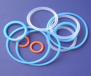 Colour Silicone rubber o-rings